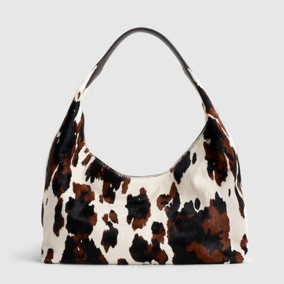 Madewell Handbags - New! Madewell The Mylie Shoulder Bag in Leather Calf Hair Cow Print